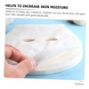 minkissy 100Pcs Facial Mask Sheets Hydrating Non Woven Sheets for
