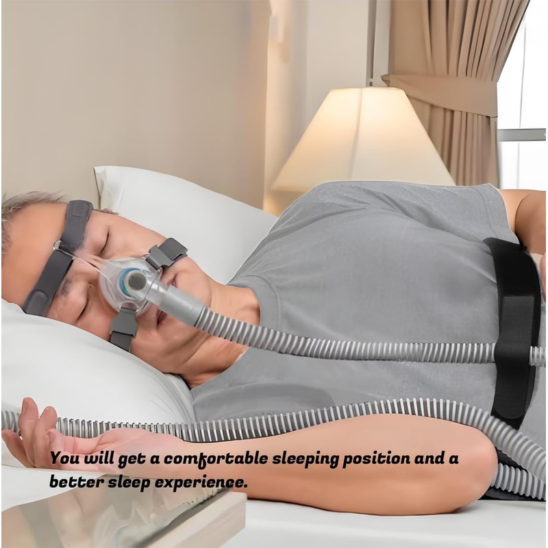 Toeloioh 2Pcs Adjustable Oxygen Hose Strap, Oxygen Tube Strap Holder,