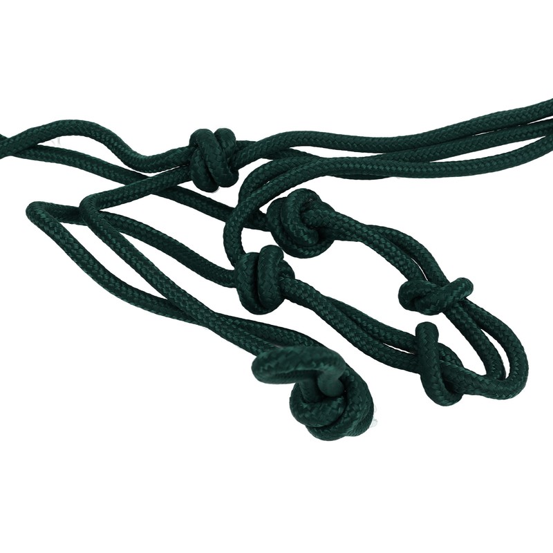 Rope Halter Multi Knots Safe Wearable Weaving Polyester Horse Halter