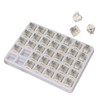 35 Pcs Keyboard Switch 3 Pin RGB SMD Linear Dustproof