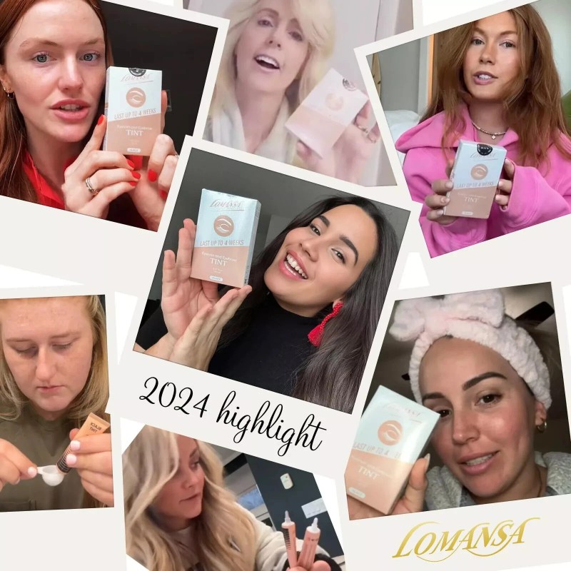 Lomansa Lash Color Kit - Professional Eyelash and Brow Color