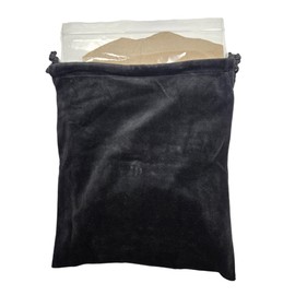 Sandmark Memories Black Velvet Cremains Bag – Large (10” x12”) – Designed for USE Inside The URN – Includes Resealable Plastic Bag for Secure Containment of Ashes.