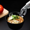 2 Pieces Aluminium Alloy Bowl Gripper Anti-scalding Tongs with Ergonomic