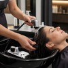 Salon Shampoo Bowl Faucet Kit with Vacuum Breaker and Sprayer