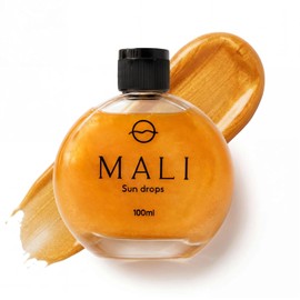 Bronceador Mali | Ingredientes 100% Naturales, Aceite de Coco | Para un Bronceado Dorado | Hidratante, para pieles delicadas | Libre de químicos | 100ml