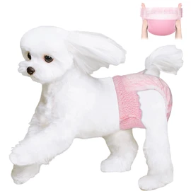 Ambreview Disposable Dog Diapers Female, Just Pull It Up, Doggie Diapers for Female Dogs, Strong Absorbency | Leak Proof, for Dogs in Heat | Elderly | Disabled, XL 10 PCS