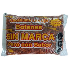 Cacahuate Enchilado con Ajo 1kg – Botana Mexicana Crujiente – Snack Picante de Sabor Intenso – Botanas para Compartir en Reuniones – 1 Kilogramo