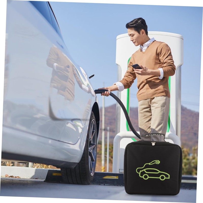 SEWOART Ev Charging Cable Storage Bag Durable Cable Organizer Pouch