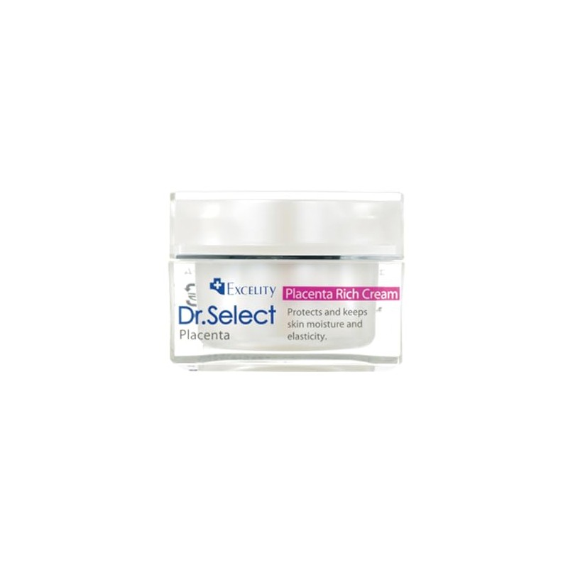 Doctor Select Excellence Placenta Cream, Moisturizing Type, 1.1 oz (30
