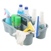 Uumitty 4 Pack Bathroom Cleaning Caddy Organizer with Handle, Plastic