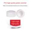 YOFASEN Water Pipe Fittings White PVC Slip End Caps Cover,