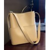 Aimoha Women's Tote Bag, Synthetic Leather, External Pocket, Office, Simple,