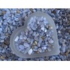 WHOLESALE Natural Semi Tumbled Blue Lace Agate Gemstone Chips, Crushed