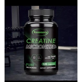 Optimum Nutrition/Xemenry Xemenry Micronized Creatine Capsules 3500mg/Serving 120ct/60 Days Exp. 10/2026