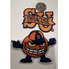Unbranded (2)-SU SYRACUSE UNIVERSITY Embroidered iron On patches 3.25”X2.5”& 2