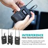 Movo WMX-20-DUO 48-Channel UHF Wireless Lavalier Microphone System with 1