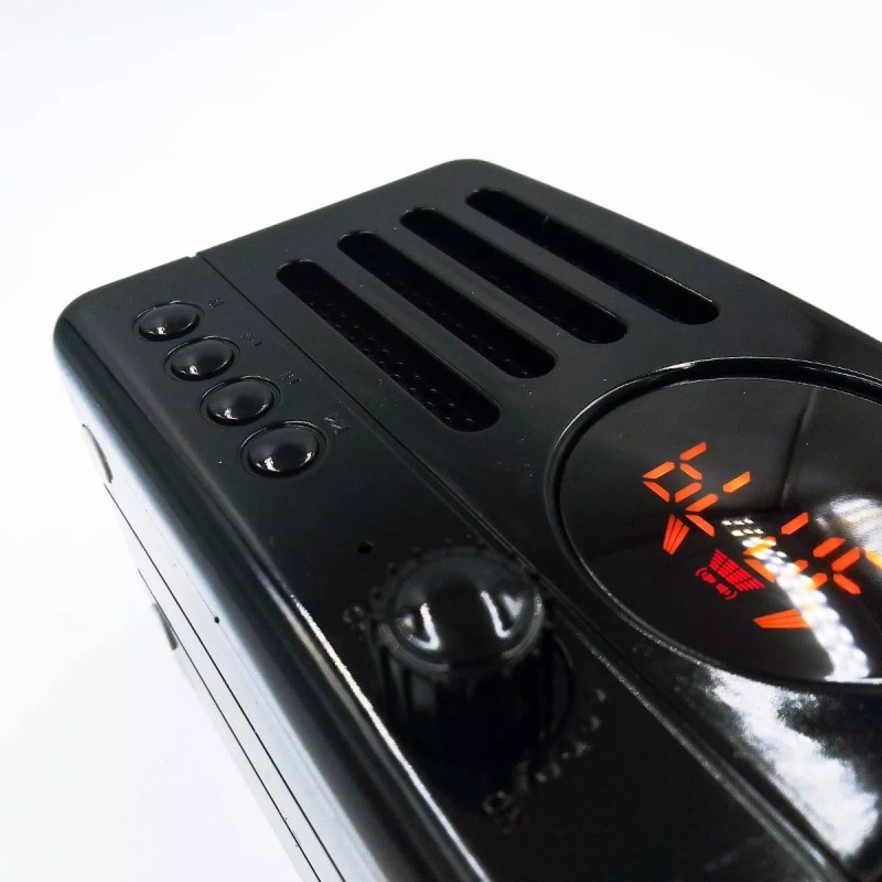 Maíz 5pzs Bocina Radio Bluetooth Vintage Recargable Usb Portatil