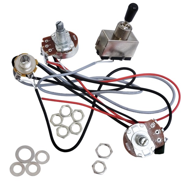 3 Way Guitar Wiring Harness Prewired Humbucker Wiring Harness Prewired