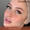 Focipeysa Wispy Lash Clusters Fairy Lashes 12-16mm Eyelashes Clusters Natural
