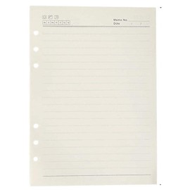 Retec 3 Pack A5 Refills Paper - 240 Pages/120 Sheets A5 Insert Ruled Lined Paper, 6 Hole Loose Leaf Punched Paper Refill for Diary Notebook, A5 Refillable Planner for School Office Travel (A5)