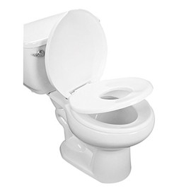 SP Ableware Family Toilet Seat for Children with Smaller Opening - Plastic, White (726200000)