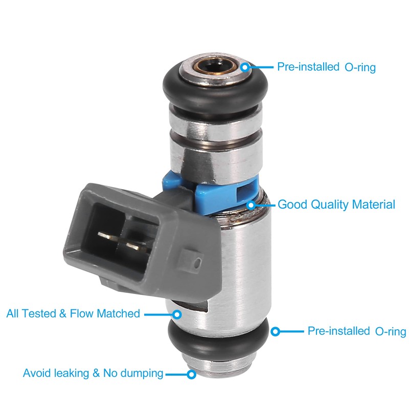X AUTOHAUX Pack of 2 Fuel Injector Nozzles Injector Nozzle