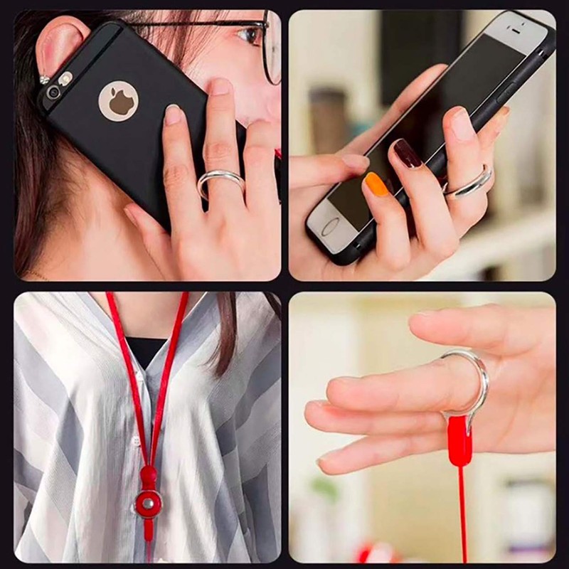 CHROME CRANE SC004 (04.Blue) Smartphone Strap String Cell Phone Holder