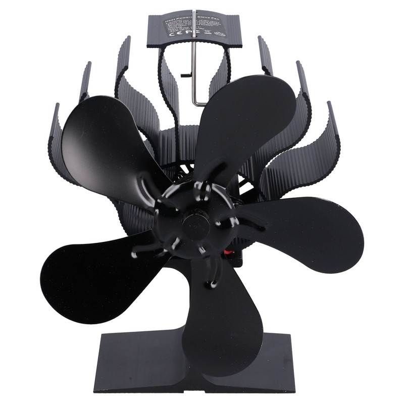 Stove Fan Single Head 5 Blade Wood Burning Fireplace Fan
