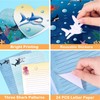 WERNNSAI Kids Stationery Set - 69 PCS Shark Boys Stationery