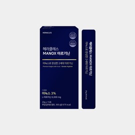 Hercules Manox Arginine 15 packets, 4 units / 헤라클레스 마녹스 아르기닌 15포, 4개