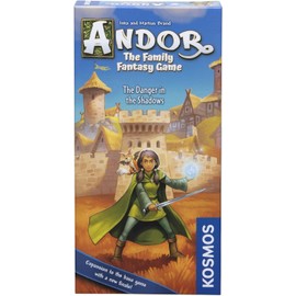 Thames & Kosmos Legends of Andor: The Family Fantasy Game - Danger in the Shadows Expansion, Strategy Game, Cooperative Board Games, Family Games for Game Night, For 2 to 4 Players, Age 7+