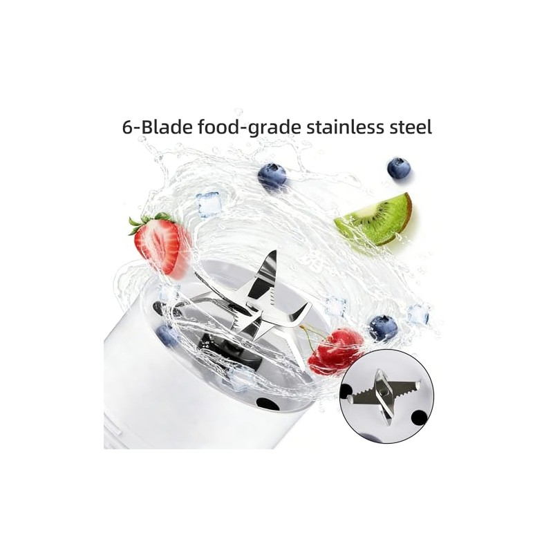 Portable Cordless Blender for Smoothies and Shakes