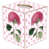 TB2438-Pink Hydrangea Tissue Box Cover