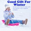 Slippery Racer Downhill Sprinter Flexible Kids Toddler Plastic Cold-Resistant Toboggan
