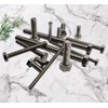 M6 x 40mm Hex Head Bolts Fully Threaded Made of