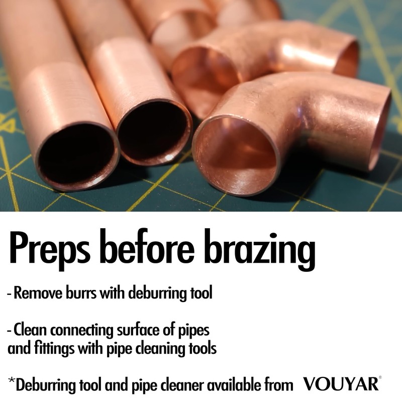 40 Sticks Brazing Rods Bcup-3 5% Silver Solder Phos Copper