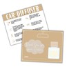 Car Diffuser Care Instruction Cards | 50 pk 4.25x5.5” Postcard