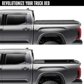 RealTruck Retrax EQ Retractable Truck Bed Tonneau Cover | F09-1200 | LED Light Kit for Passenger Side Rail