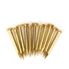 Kodrily Gold Small Nails, 100PCS Hardware Nails Assortment Kit, Round