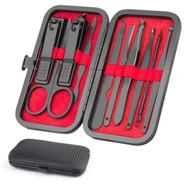 Manicure Kit, OKOM Manicure Set, Mens Grooming Kit, Nail Care Set, Manicure Kit for Men and Women,Nail Kit,Grooming Kit,Nail Clipper Set,Stocking Stuffers,Stocking Stuffers for Teen Boys,Gifts for Men