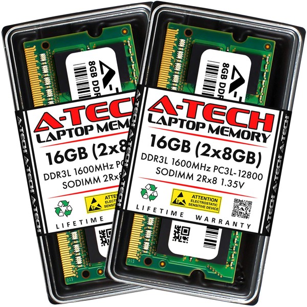 A-Tech 16GB (2x8GB) RAM for HP Envy 15-u011dx | DDR3L