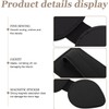 Clip Sujetador para Gafas de Sol y Soporte para Tarjetas