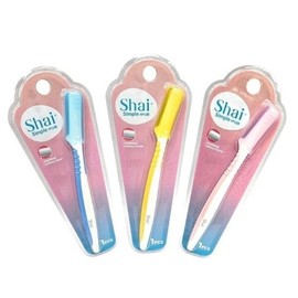 Dorco Shy Simple Eyebrow Razor (Fine Hair Shaving) 1P Random Color / 도루코 샤이 심플 눈썹칼 잔털면도기 1P 색상랜덤
