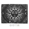 FUNOMOCYA Black White Sun Tapestry Home Decoration Decor Boho Wall