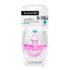SUAVINEX Chupon Anatómica Todo Silicon, Rosa, 6-18 Meses, Paquete De