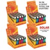 solar Wholesale SOLAR Lighter - Bulk Pack of 50 Multi-Color
