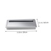 SHINEOFI Cable Management Box Cover Desk Threading Cover for Office