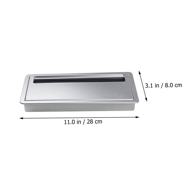 SHINEOFI Cable Management Box Cover Desk Threading Cover for Office