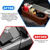 Car Cup Holder, Auto Front Seat Gap Interior Drink Organizer,