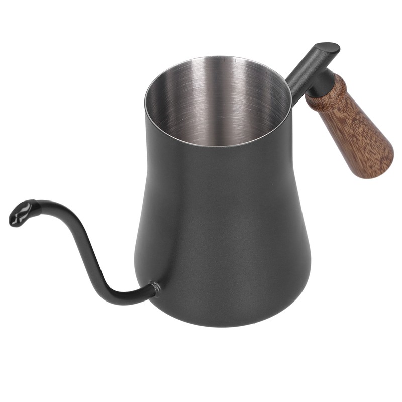 Coffee Pot 650ml Stainless Steel Long Narrow Spout Coffee Kettle